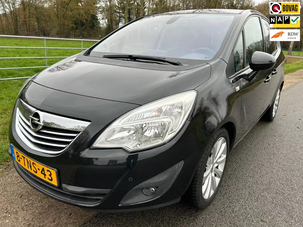 Opel Meriva 1.4 Turbo Cosmo prachtstaat lederen int. stoelverw.
