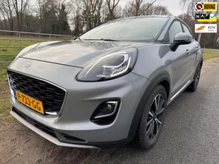 Ford Puma 1.0 EcoBoost Hybrid Titanium prachtige staat trekhaak, CarPlay/Android auto