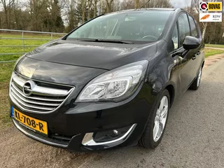 Opel Meriva 1.4 Turbo Cosmo AUTOMAAT dealer ond. en navi trekhaak stoelverw.