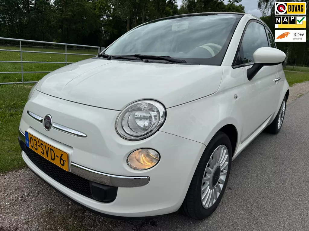 Fiat 500C 0.9 TwinAir by Gucci met leder en airco