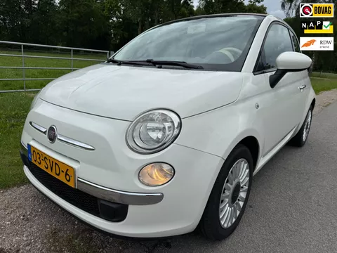 Fiat 500C 0.9 TwinAir by Gucci met leder en airco