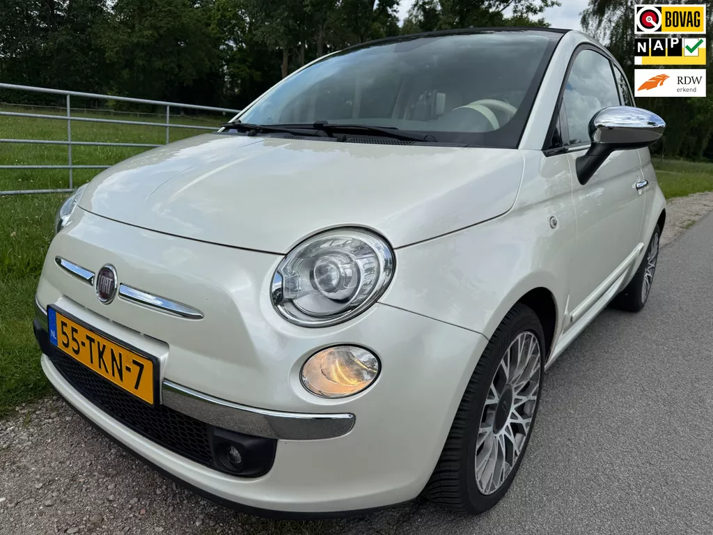 Fiat 500 C 0.9 TwinAir Lounge top onderhouden|leder|xenon