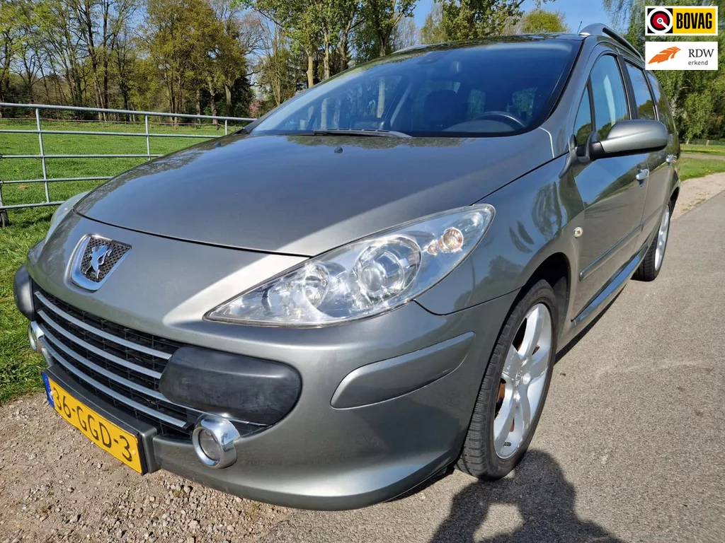 Peugeot 307 SW 1.6-16V Pack pas 85.000km trekhaak, lederen bekleding