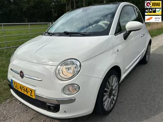 Fiat 500 0.9 TwinAir Turbo Lounge schuifdak clima zeer mooi